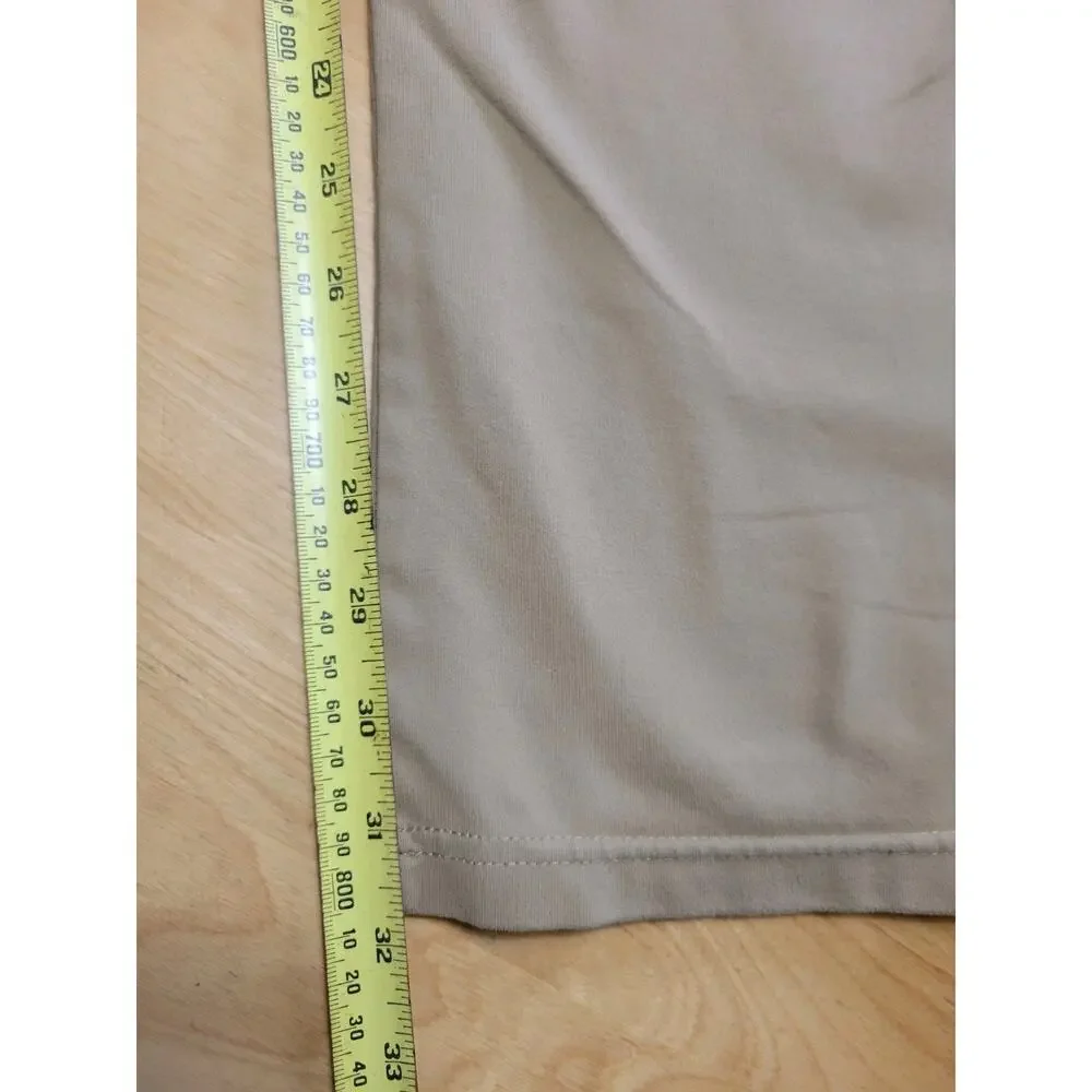 Public Rec Pants Men 40x34 Beige All Day Every Day Sweat Nylon Stretch Active